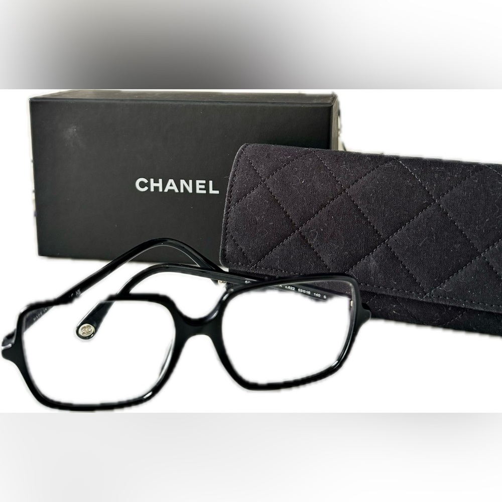 Black Chanel Eye glasses Frame